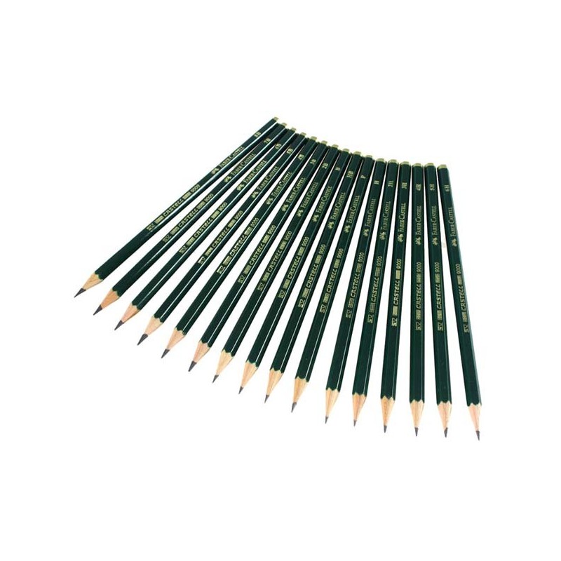 Ołówek FC CASTELL 9000 6H 031004